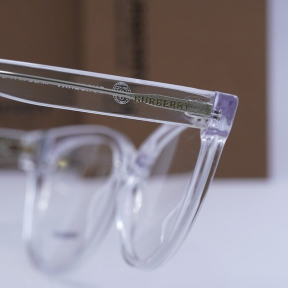 Burberry BE2375 3024 Cat Eye Eyeglasses 53mm – Transparent - Picture 10 of 11